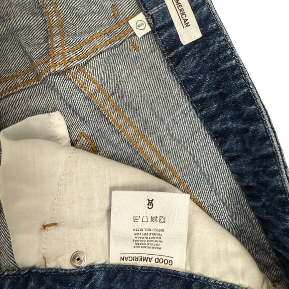 Good American Blue Denim Mini Skirt - Picture 7 of 11